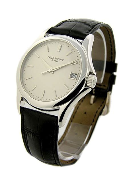 patek philippe calatrava leather strap|patek calatrava 5127g strap.